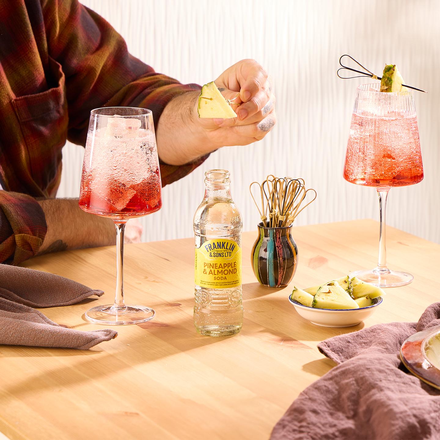 <br />
<b>Warning</b>:  Undefined variable $post_id in <b>/home/franklinandsons/public_html/wp-content/themes/franklins/layout/content/recipe.php</b> on line <b>23</b><br />
Raspberry & Pineapple Wine Spritz